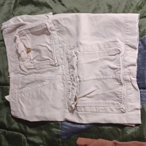 American Eagle khaki shorts light and a darker 1 size 34